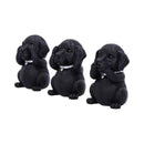 NEMESIS NOW THREE WISE LABRADORS 8.5CM KIPCI 801269146108