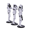 NEMESIS NOW THREE WISE STORMTROOPER 14CM FIGURICE 801269135812