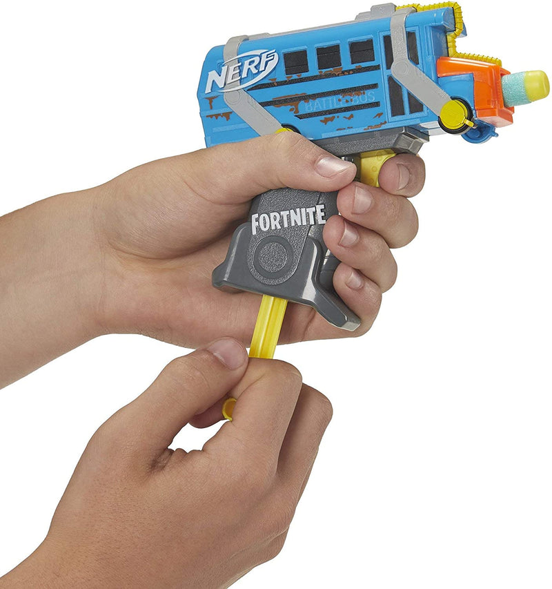 NERF-FORTNITE MIKROSHOTS BLASTER MICRO BATTLE BUS 5010993606849