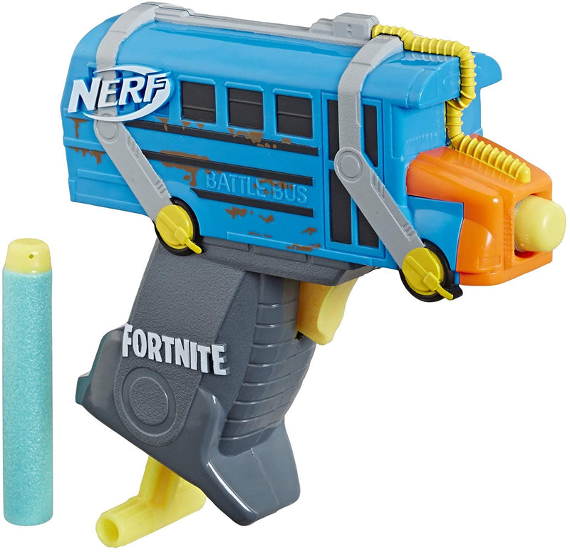 NERF-FORTNITE MIKROSHOTS BLASTER MICRO BATTLE BUS 5010993606849