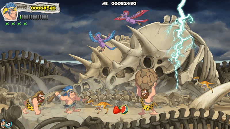 New Joe&mac: Caveman Ninja-limited Edition (Playstation 5) (Nintendo Switch) 3701529501111