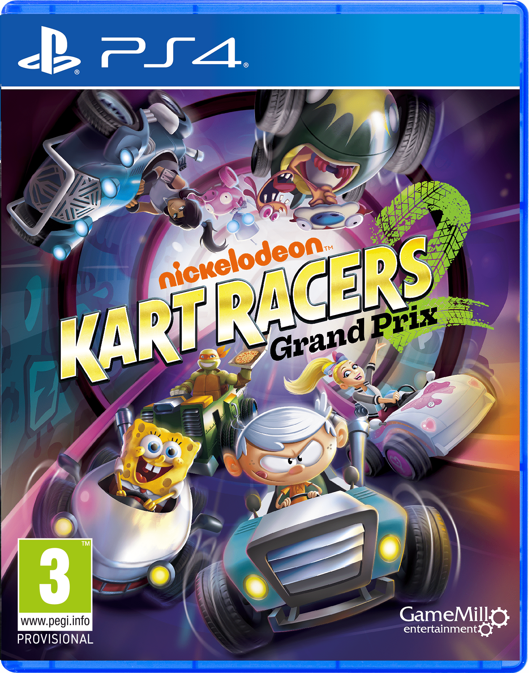 Nickelodeon Kart Racers 2: Grand Prix (PS4) 5016488136013