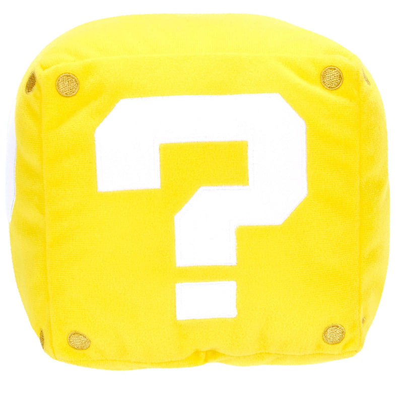 NINTENDO SUPER MARIO PLUSH QUESTION BLOCK WITH SOUND EFFECT 15 CM PLIŠ 039897834009