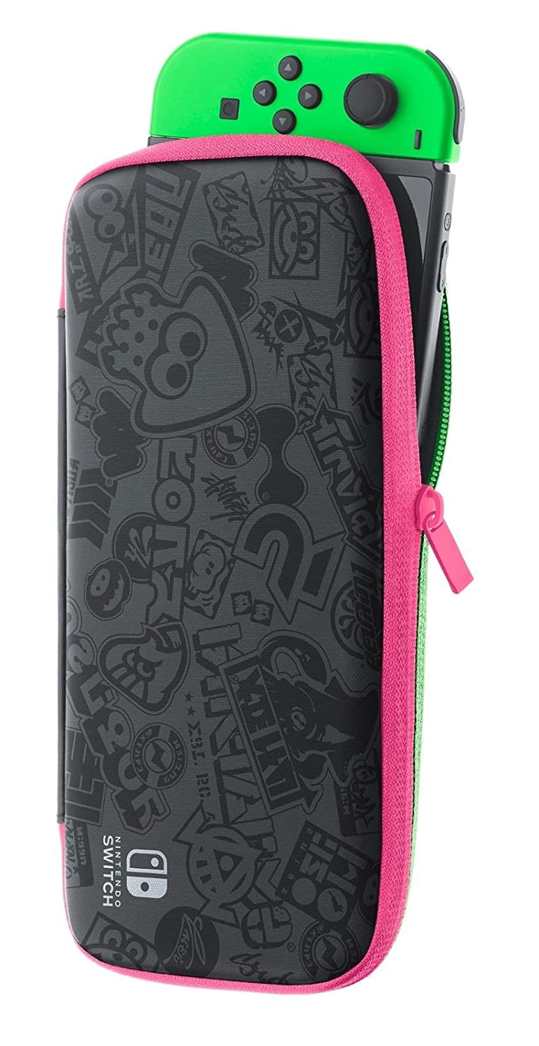 NINTENDO SWITCH CARRYING CASE & SCREEN PROTECTOR SPLATOON 2 EDITION torbica in zaščitno steklo 045496430771