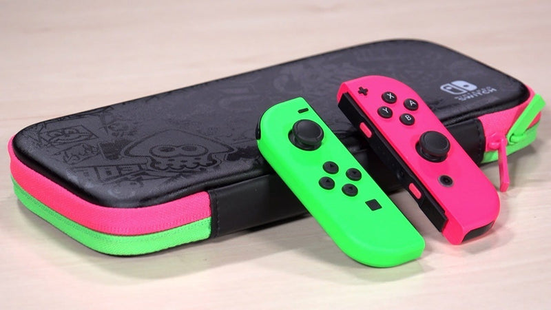 NINTENDO SWITCH CARRYING CASE & SCREEN PROTECTOR SPLATOON 2 EDITION torbica in zaščitno steklo 045496430771