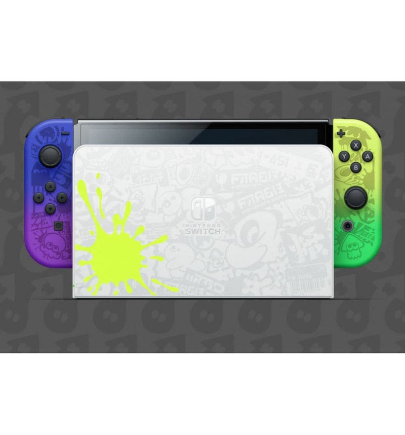 NINTENDO SWITCH CONSOLE (OLED MODEL) - SPLATOON 3 SPECIAL EDITION 045496453534