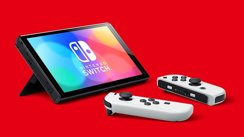 Nintendo Switch Console (OLED Model) - White 045496453435