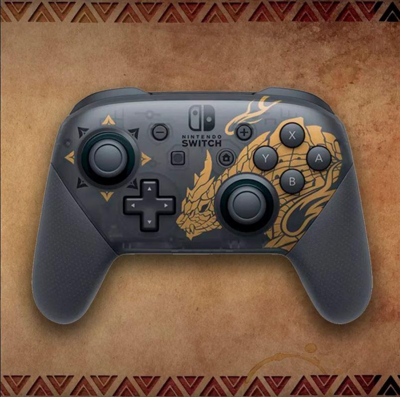 Nintendo Switch PRO kontroler - MONSTER HUNTER RISE EDITION 045496431464