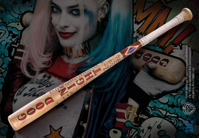 NOBLE COLLECTION - DC - COLLECTABLES - HARLEY QUINN BASEBALL BAT (SUICIDE SQUAD) 849421003692