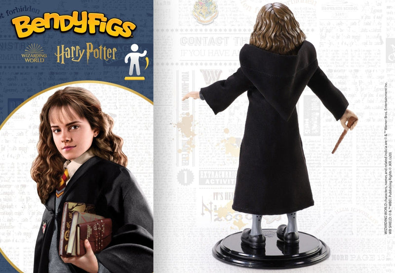 NOBLE COLLECTION - HARRY POTTER - BENDYFIGS - HERMIONE FIGURA 849421006815