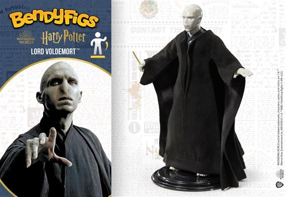 NOBLE COLLECTION - HARRY POTTER - BENDYFIGS - LORD VOLDEMORT FIGURA 849421008147
