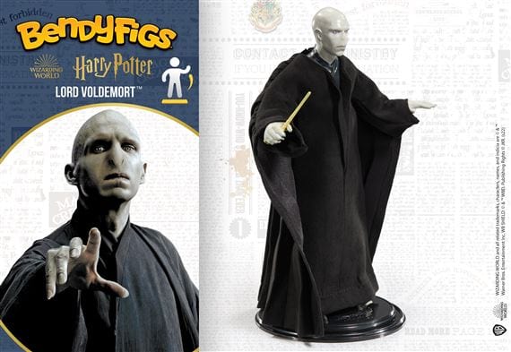 NOBLE COLLECTION - HARRY POTTER - BENDYFIGS - LORD VOLDEMORT FIGURA 849421008147