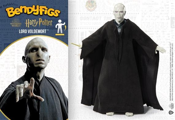 NOBLE COLLECTION - HARRY POTTER - BENDYFIGS - LORD VOLDEMORT FIGURA 849421008147
