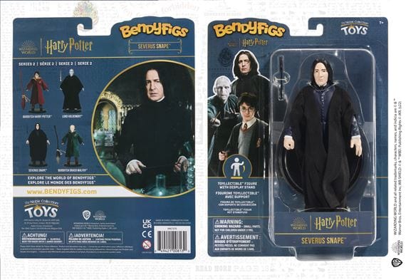 NOBLE COLLECTION - HARRY POTTER - BENDYFIGS - SEVERUS SNAPE FIGURA 849421008130