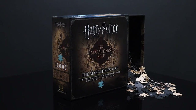 NOBLE COLLECTION - HARRY POTTER - GIFTS - MARAUDERS MAP 1000PC JIGSAW PUZZLE SESTAVLJANKA 849421004491