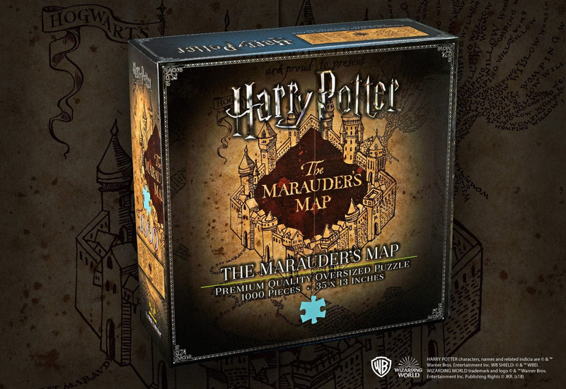 NOBLE COLLECTION - HARRY POTTER - GIFTS - MARAUDERS MAP 1000PC JIGSAW PUZZLE SESTAVLJANKA 849421004491
