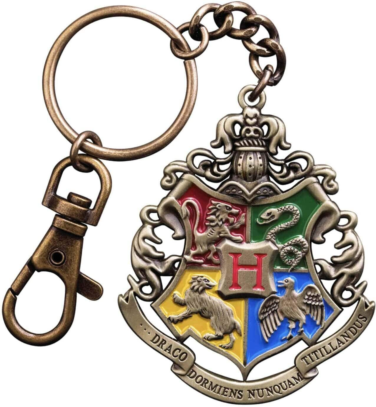 NOBLE COLLECTION - HARRY POTTER - KEYRING - HOGWARTS CREST OBESEK ZA KLJUČE 849421002503