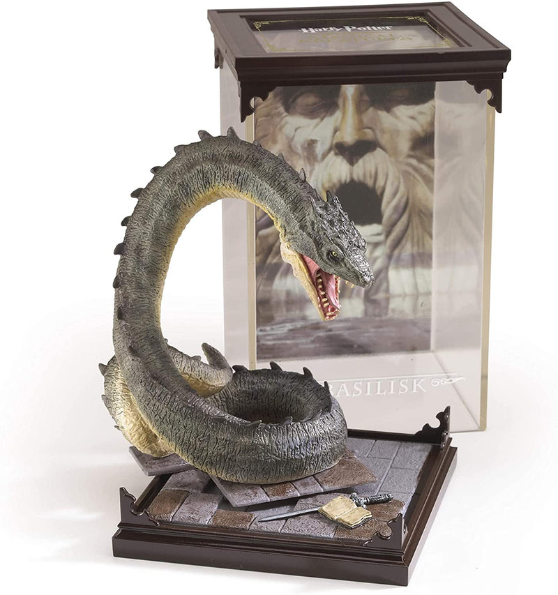 NOBLE COLLECTION - HARRY POTTER - MAGICAL CREATURES - BASILISK KIPEC 849421003388