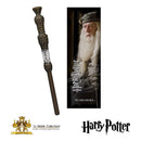 NOBLE COLLECTION - HARRY POTTER - WANDS - DUMBLEDORE ILLUMINATING WAND PEN PISALO 849421004415