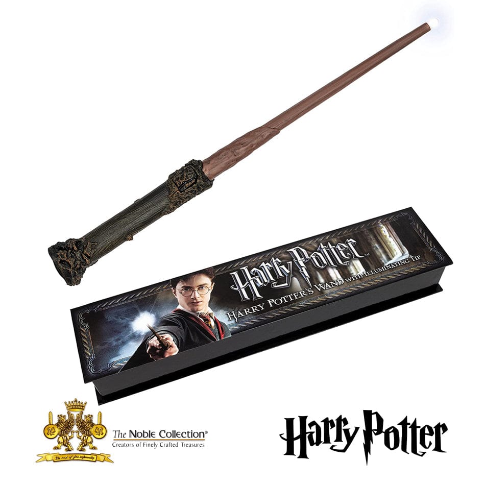 NOBLE COLLECTION - HARRY POTTER - WANDS - HARRY POTTER SVETLEČA ČAROBNA PALICA 812370010516