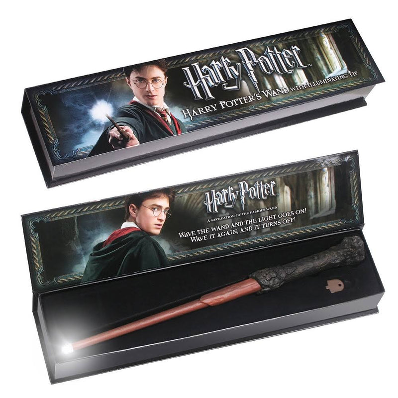 NOBLE COLLECTION - HARRY POTTER - WANDS - HARRY POTTER SVETLEČA ČAROBNA PALICA 812370010516
