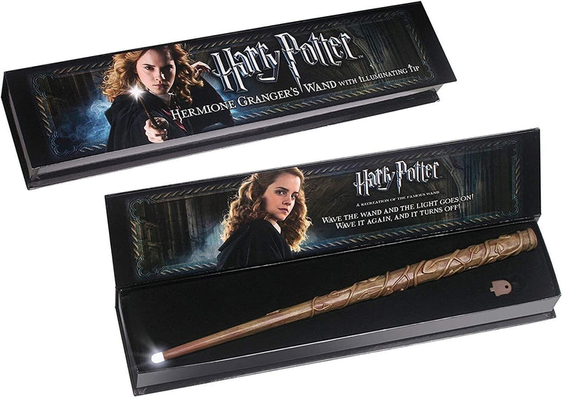 NOBLE COLLECTION - HARRY POTTER - WANDS - HERMIONE ILLUMINATING PALICA 812370010523