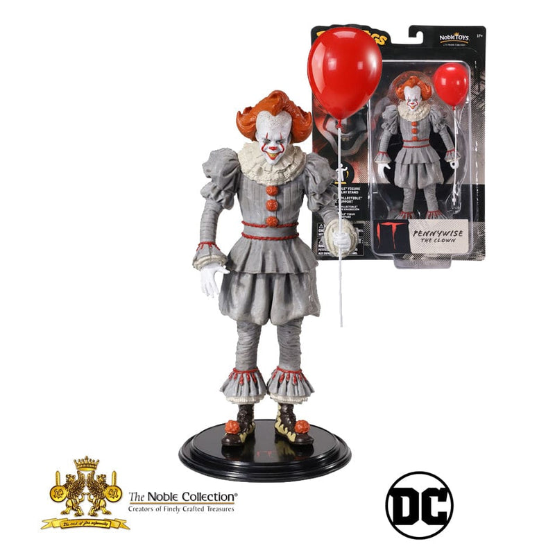 NOBLE COLLECTION - IT - BENDYFIGS - PENNYWISE FIGURICA 849421007324