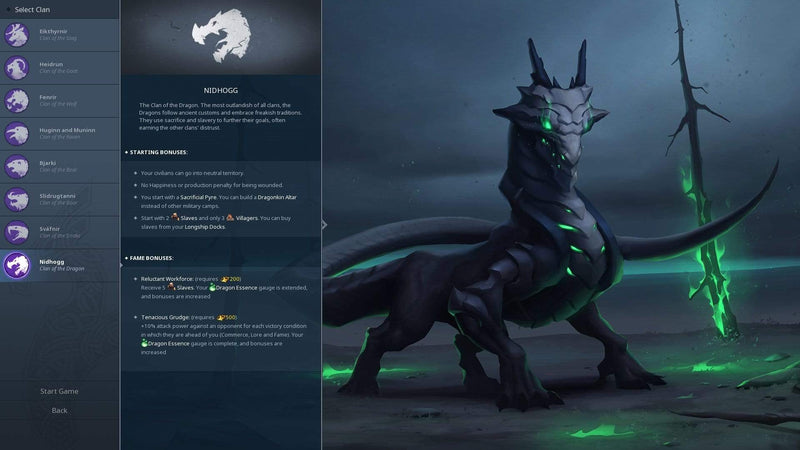 Northgard - Nidhogg, Clan of the Dragon (PC) 7207fcfd-280e-4fd3-b534-47536a680d4b