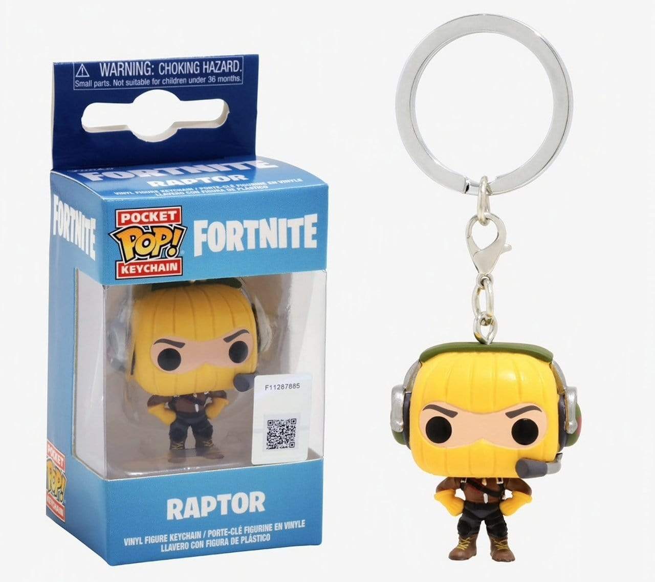 Obesek za ključe  FORTNITE S1A - RAPTOR 889698369664