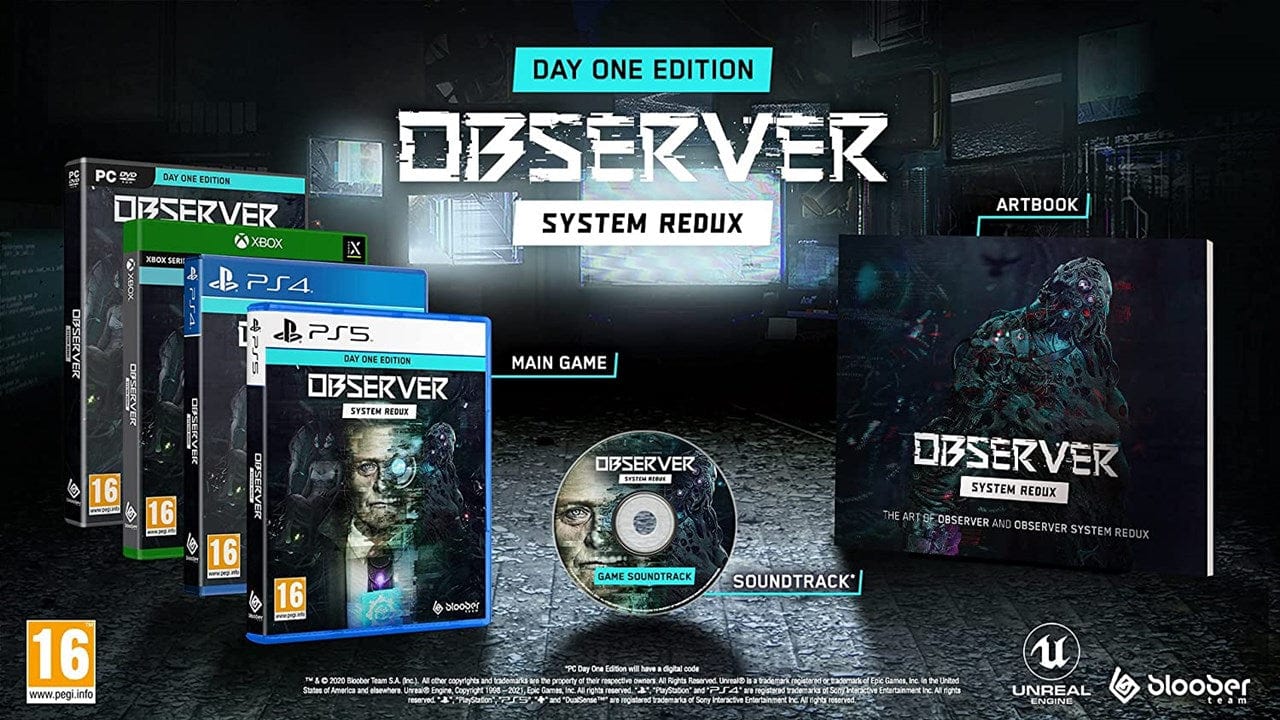 Observer: System Redux - Day One Edition (Xbox One & Xbox Series X) 4020628691363