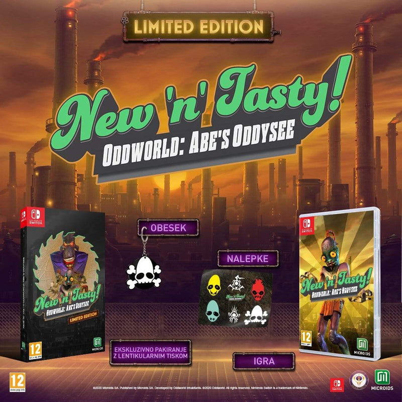 Oddworld: New 'n' Tasty - Limited Edition (Nintendo Switch) 3760156485096