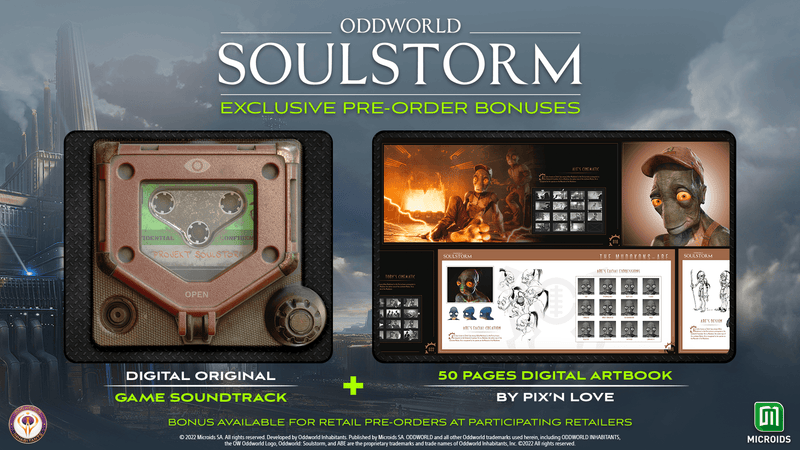Oddworld Soulstorm - Limited Oddition (Nintendo Switch) 3701529502323