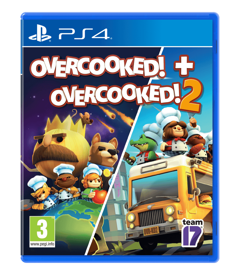 Overcooked + Overcooked 2 Double Pack (PS4) 5056208805843