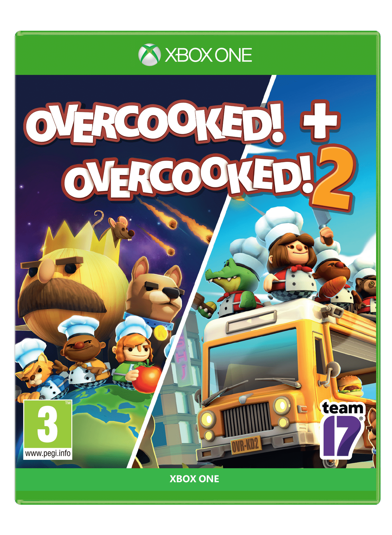 Overcooked + Overcooked 2 Double Pack (Xone) 5056208805959