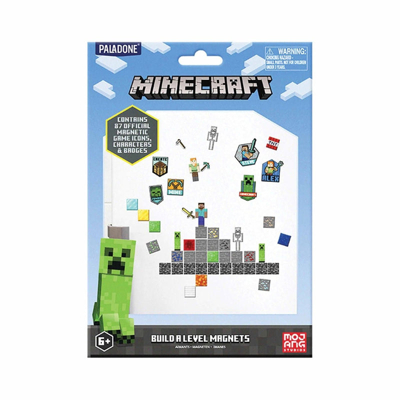 PALADONE MINECRAFT BUILD A LEVEL MAGNETS magneti za hladilnik 5055964743819