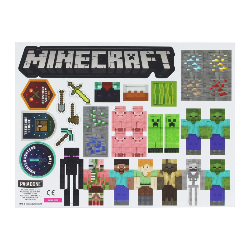 PALADONE MINECRAFT BUILD A LEVEL MAGNETS magneti za hladilnik 5055964743819