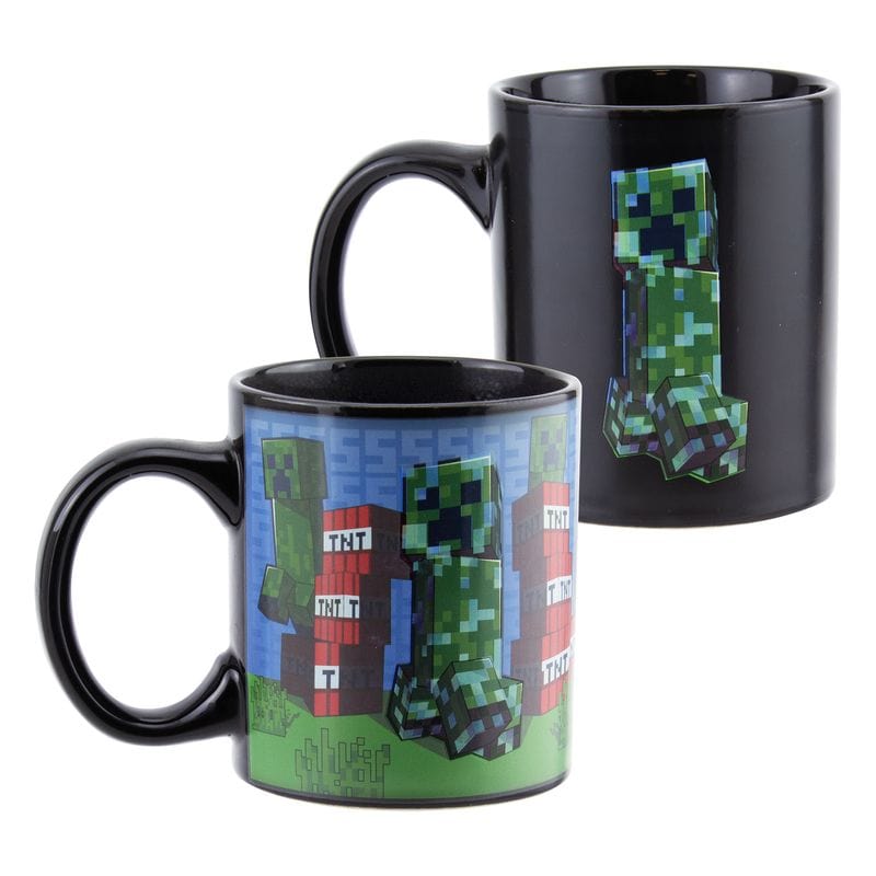 PALADONE MINECRAFT CREEPER HEAT CHANGE MUG skodelica 5055964767105