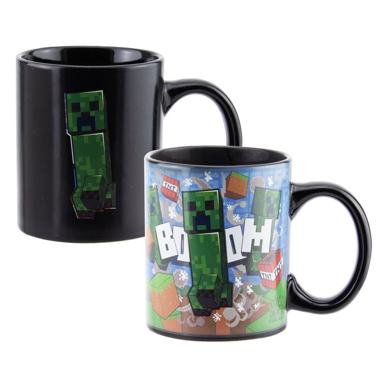 PALADONE MINECRAFT CREEPER HEAT CHANGE MUG skodelica 5055964767105