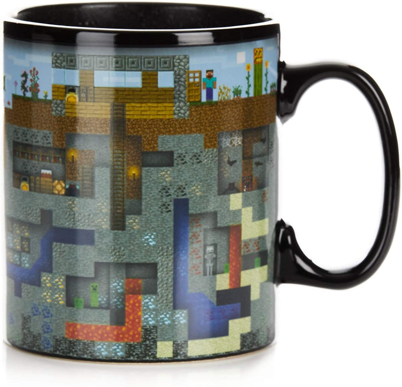 PALADONE MINECRAFT XL HEAT CHANGE MUG skodelica 5055964742195