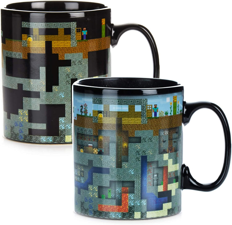 PALADONE MINECRAFT XL HEAT CHANGE MUG skodelica 5055964742195