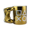 PALADONE PLAYSTATION GOLD CONTROLLER MUG SKODELICA 5055964735005