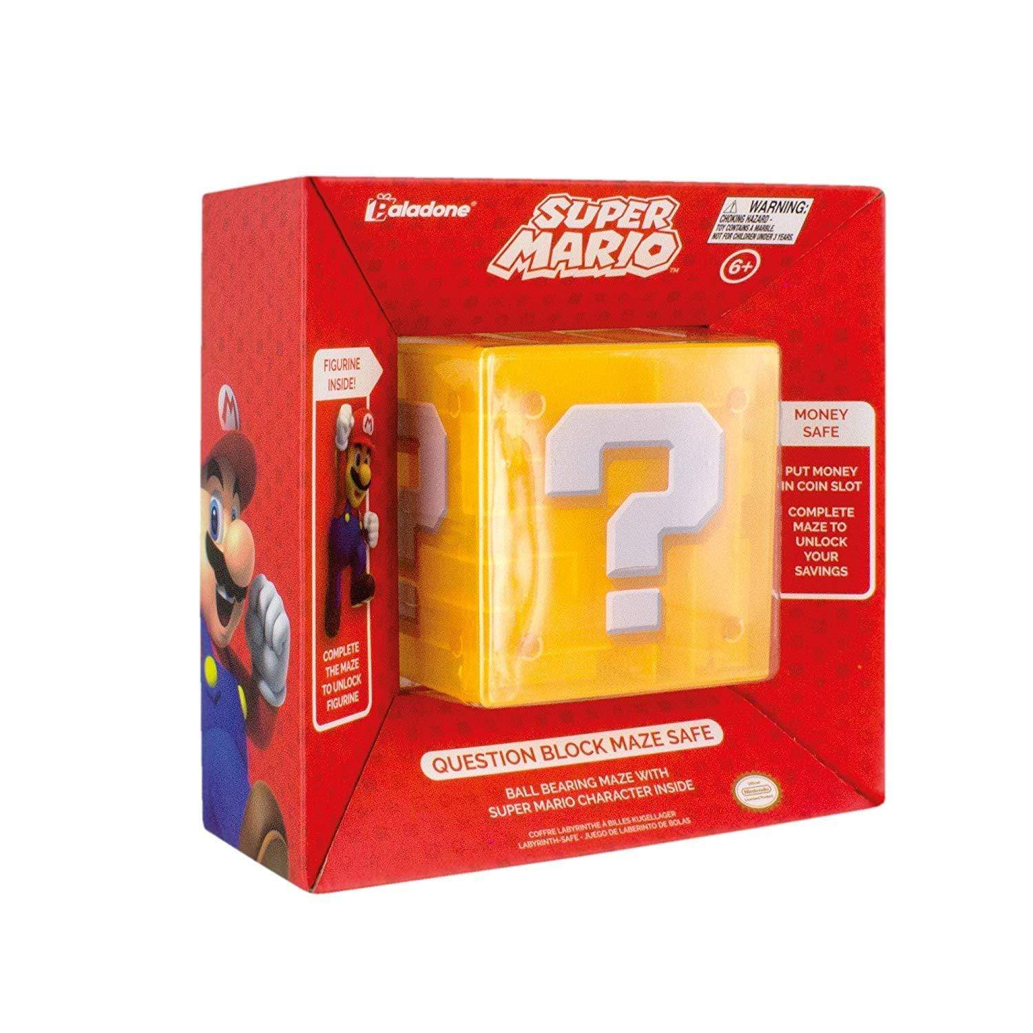 PALADONE SUPER MARIO QUESTION BLOCK MAZE SAFE 5055964714239
