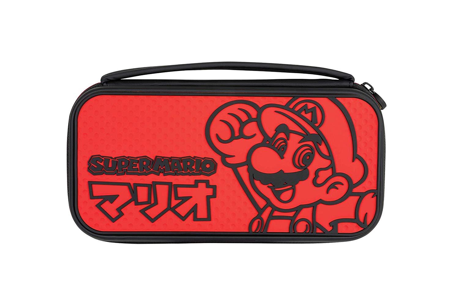 PDP NINTENDO SWITCH DELUXE TRAVEL CASE MARIO KANA ED 708056062231