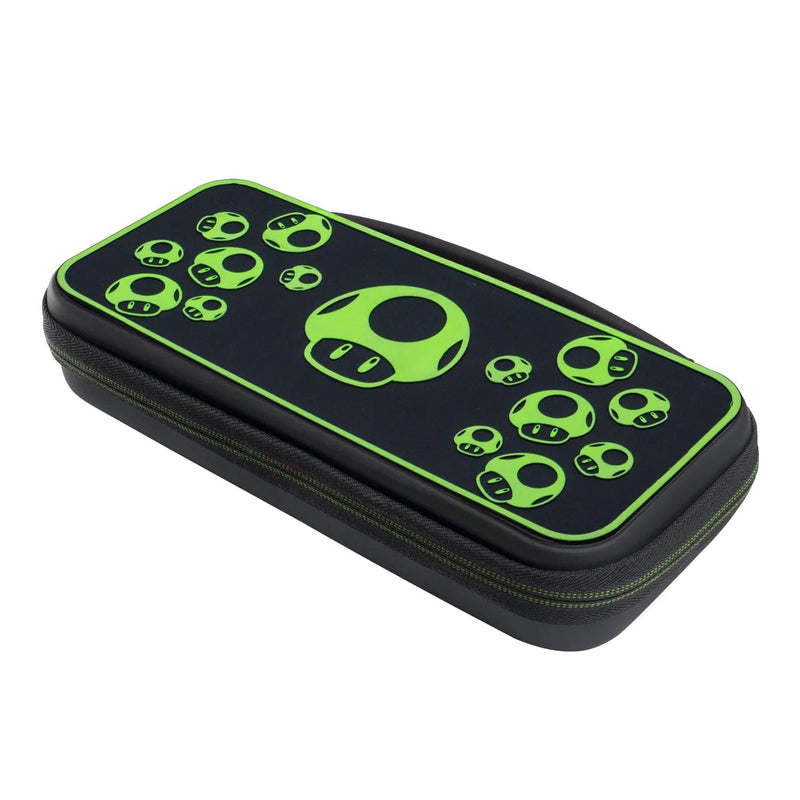 PDP NINTENDO SWITCH TRAVEL CASE PLUS - 1-UP GLOW IN THE DARK 708056070076