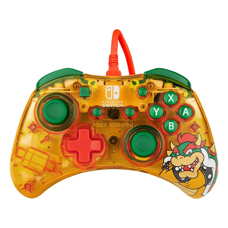 PDP NINTENDO SWITCH WIRED CONTROLLER ROCK CANDY MINI - BOWSER 708056068516