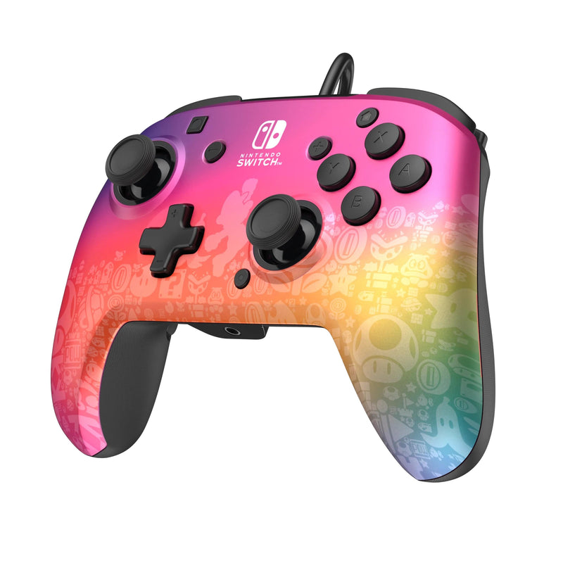 PDP NINTENDO SWITCH ŽIČNI KONTROLER REMATCH - STAR SPECTRUM 708056069728