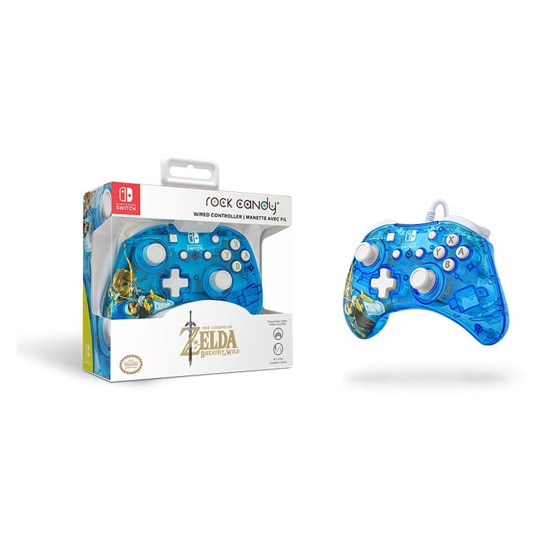 PDP NINTENDO SWITCH ŽIČNI KONTROLER ROCK CANDY MINI - ZELDA 708056068318