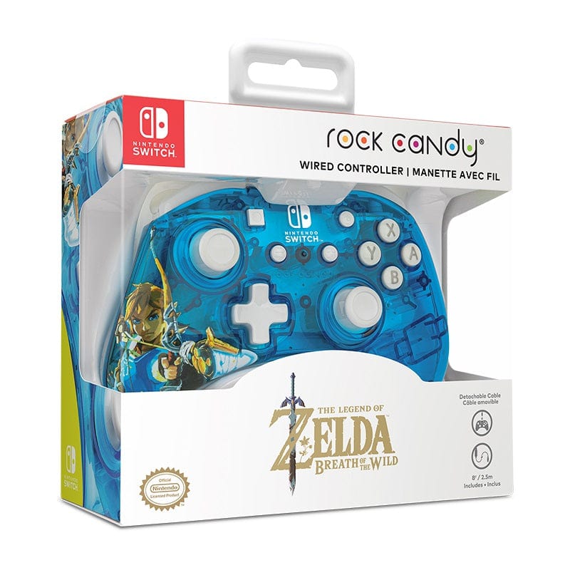 PDP NINTENDO SWITCH ŽIČNI KONTROLER ROCK CANDY MINI - ZELDA 708056068318