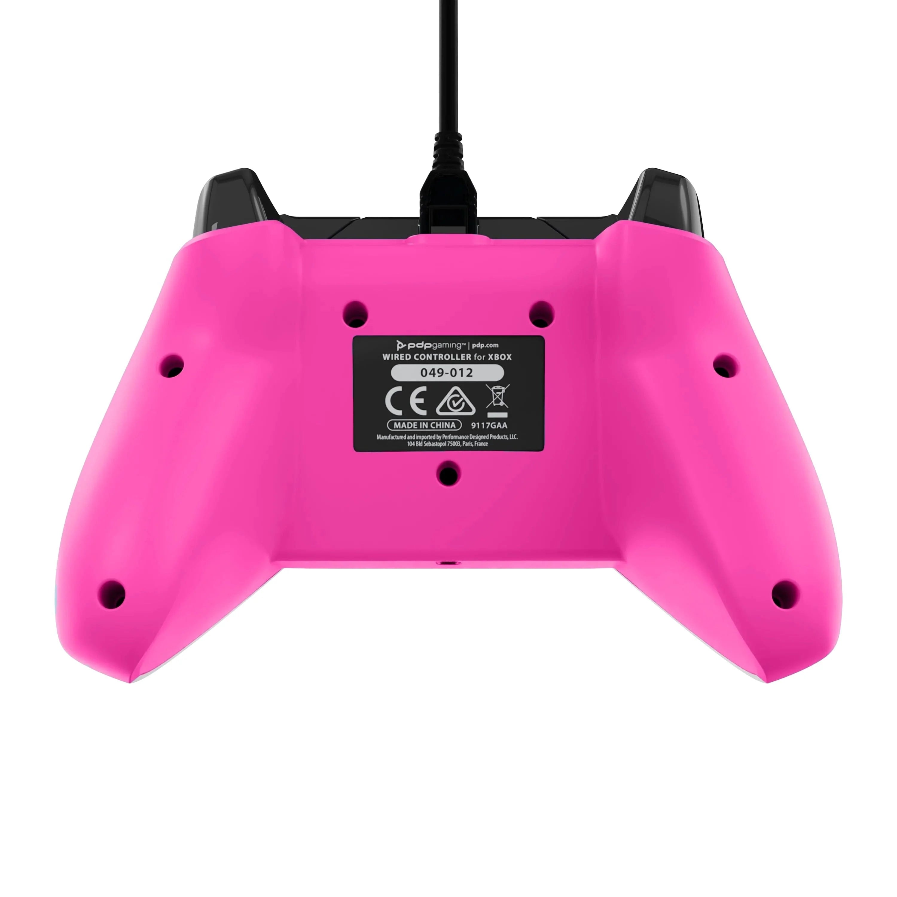 PDP XBOX WIRED CONTROLLER BLACK - FUSE (PINK) 708056069117