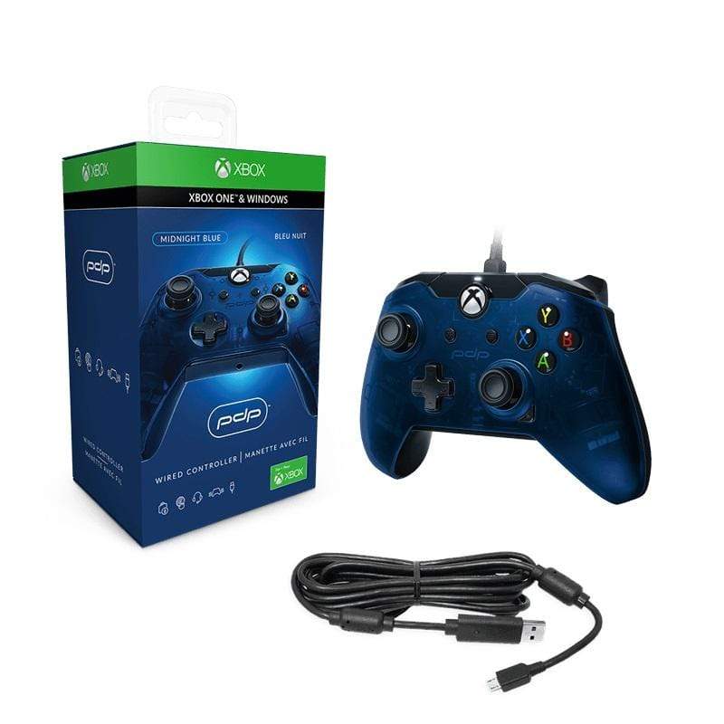 PDP XBOX WIRED CONTROLLER BLUE žični kontroler modre barve 708056067670